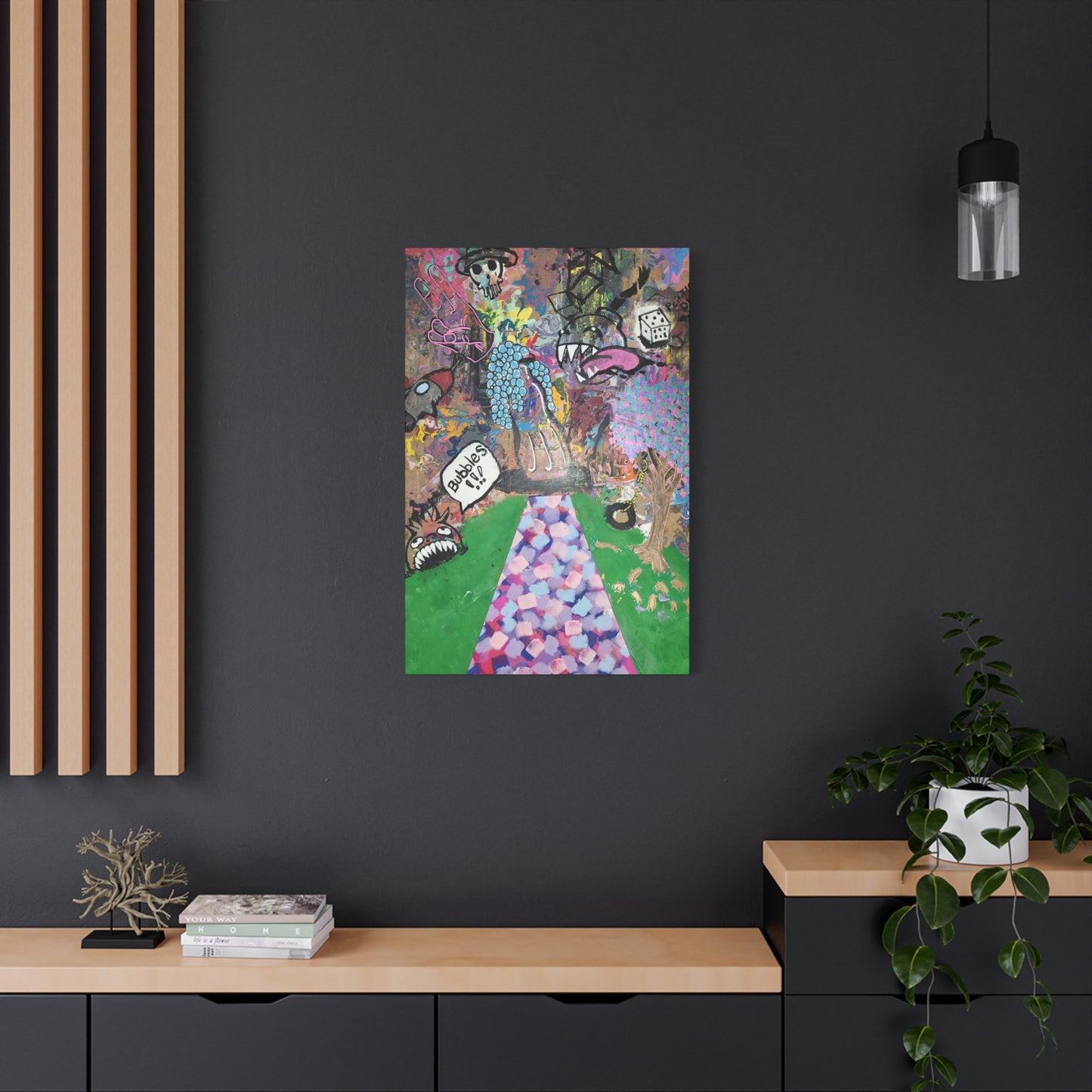 Canvas Print - Lost Paradise 2.0 Ver 1 Surreal Street Art
