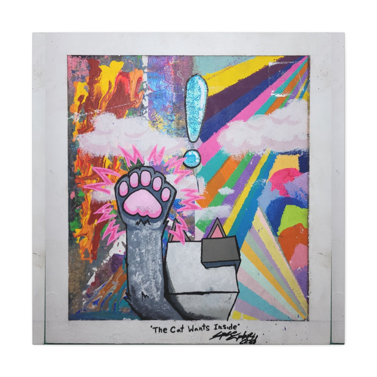 The Cat Wants Inside