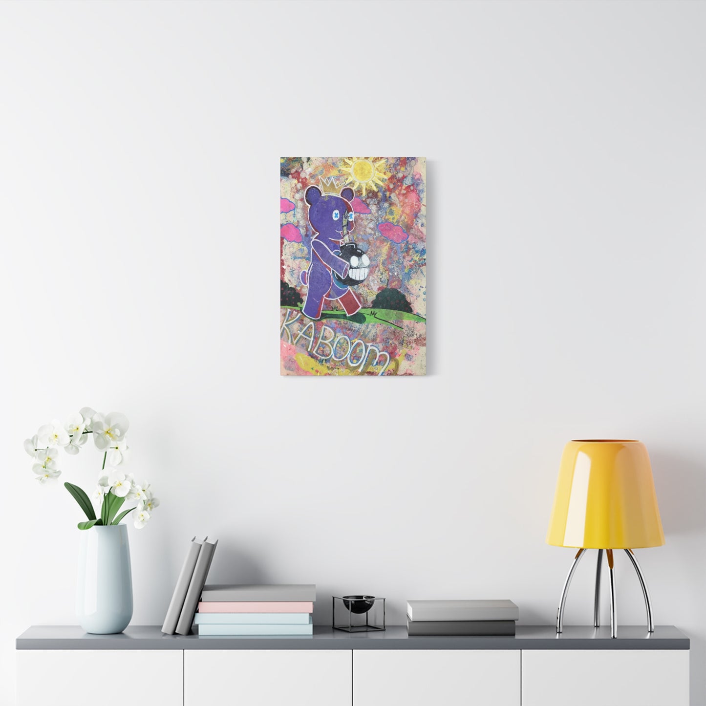 Canvas Print - Teddy Bear Picnic Pop Surrealism Artwork