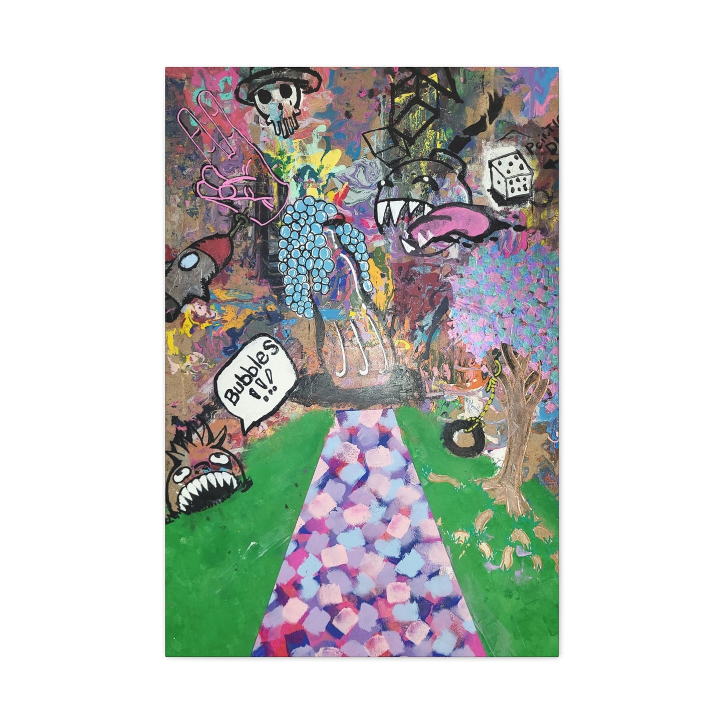 Canvas Print - Lost Paradise 2.0 Ver 1 Surreal Street Art