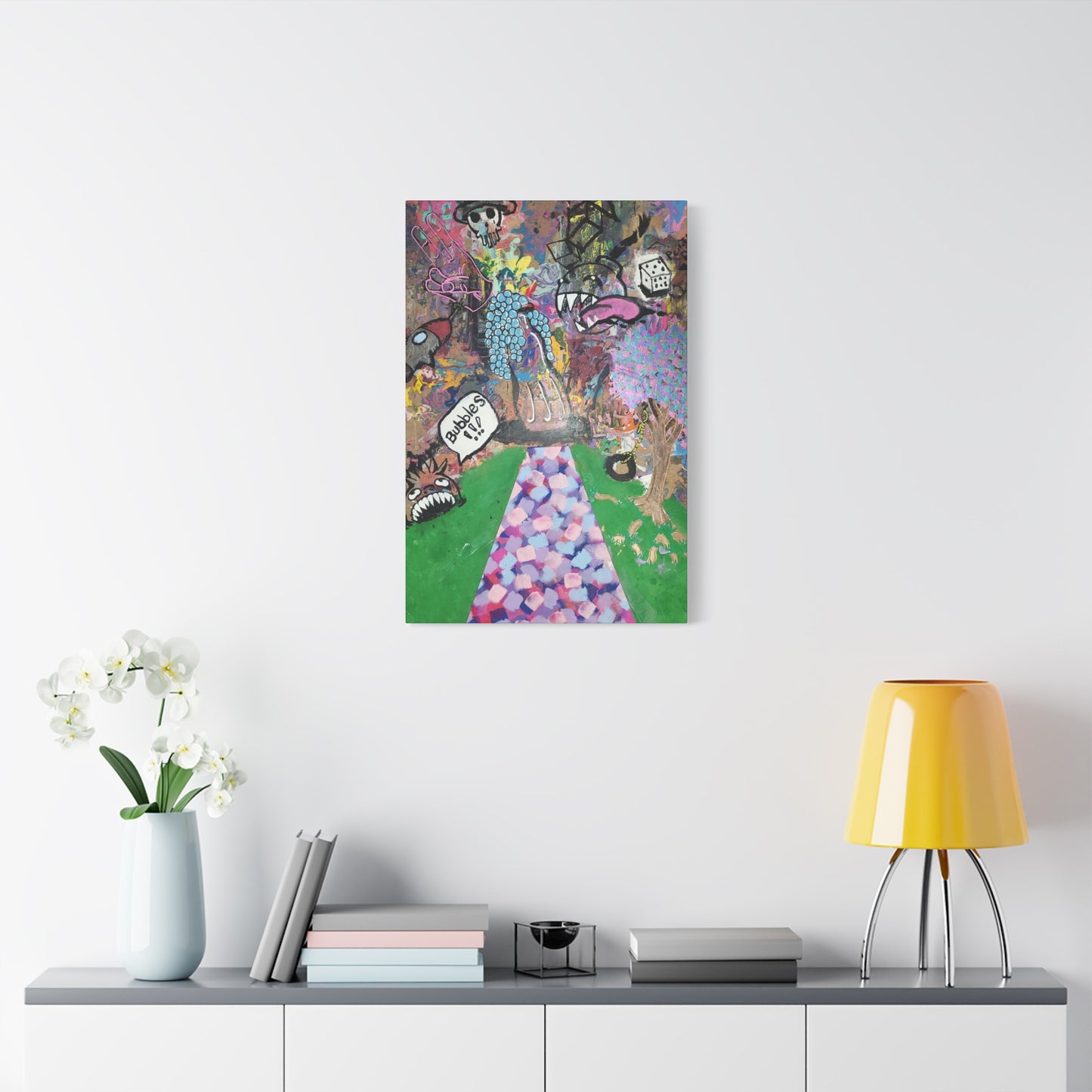 Canvas Print - Lost Paradise 2.0 Ver 1 Surreal Street Art
