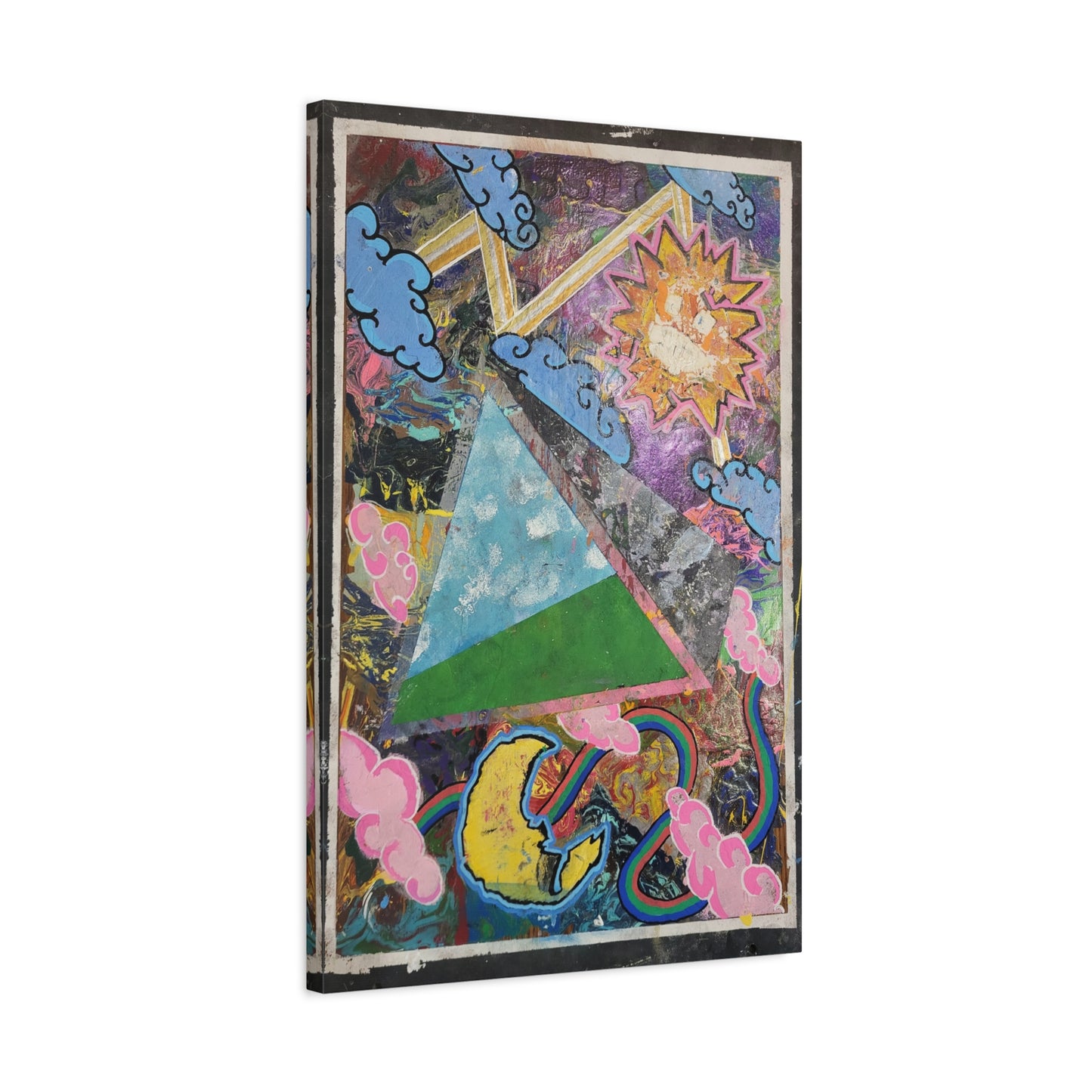 Peeking In From The Dreamscape Canvas Art —  Matte Stretched Wall Art