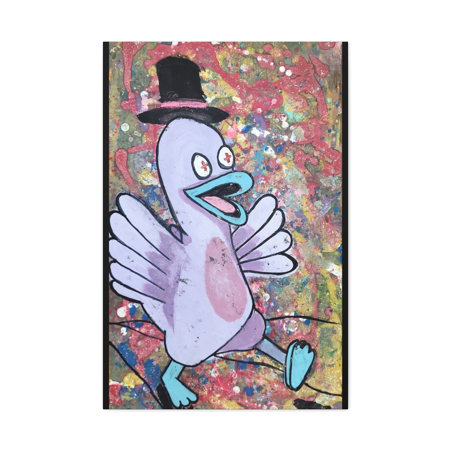 Canvas Print - Sir Quackers on Parade Original Artwork Print