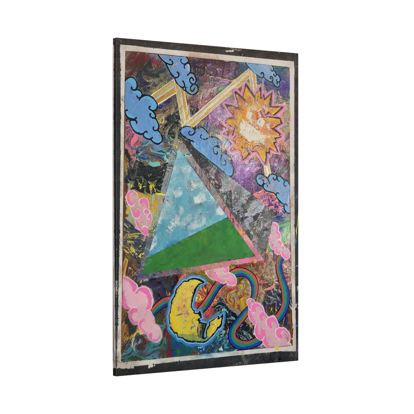 Peeking In From The Dreamscape Canvas Art —  Matte Stretched Wall Art