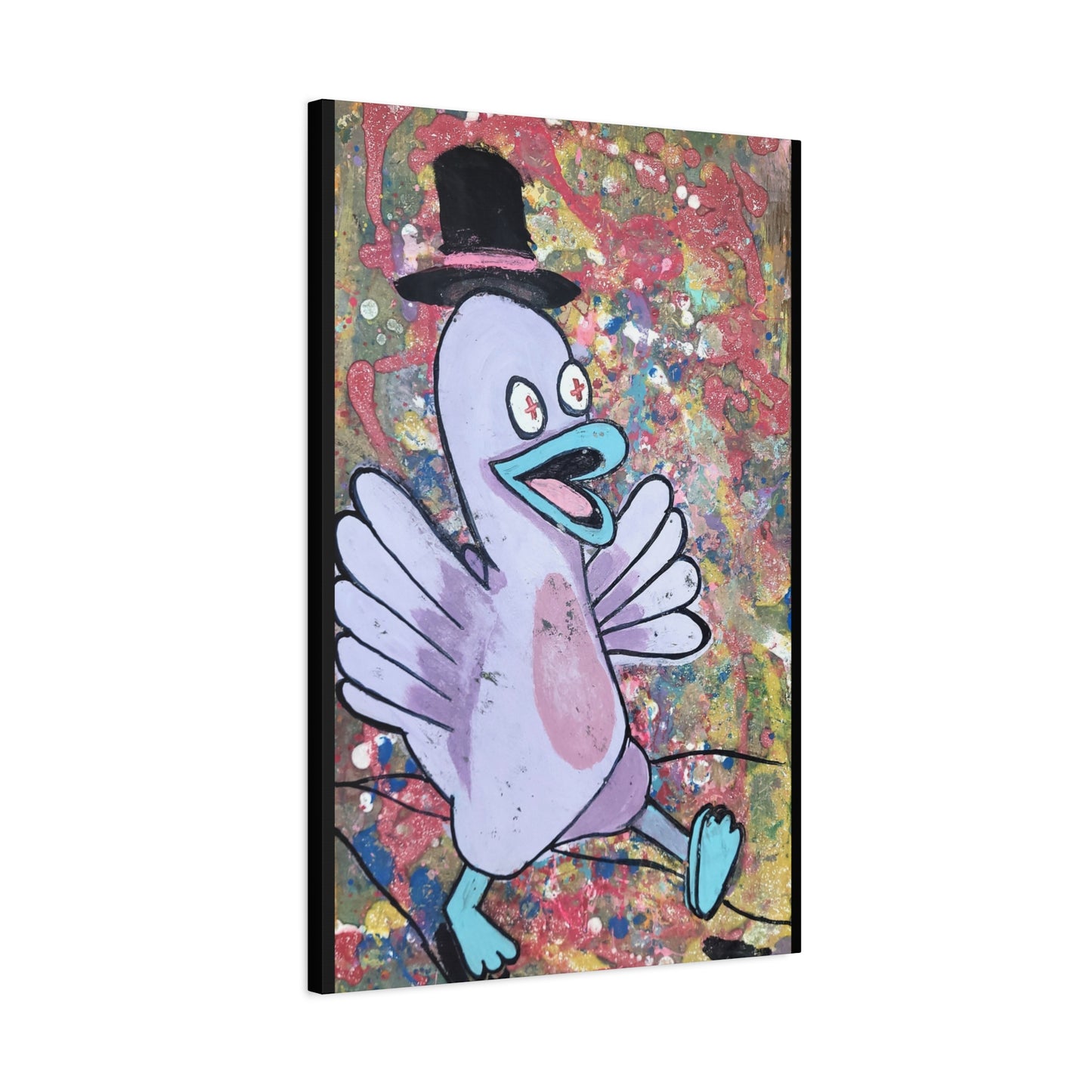 Canvas Print - Sir Quackers on Parade Original Artwork Print