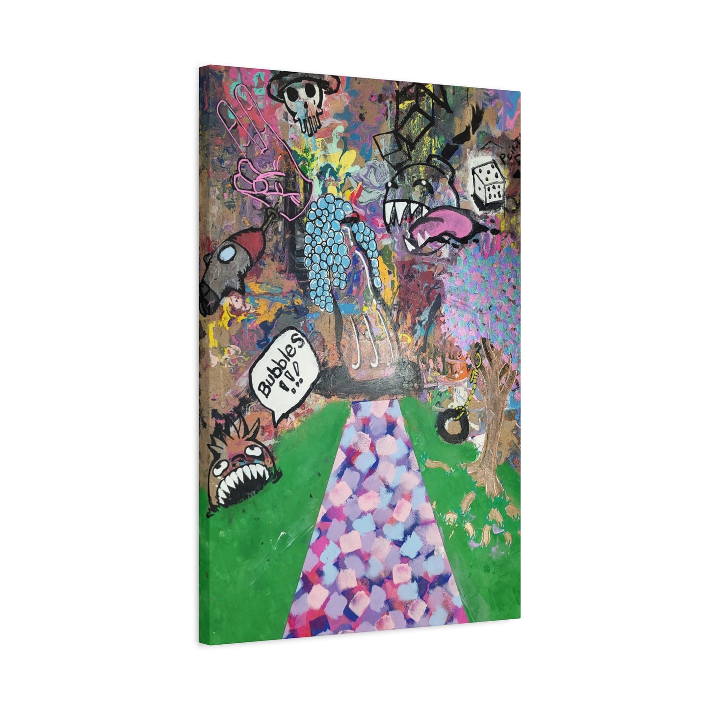 Canvas Print - Lost Paradise 2.0 Ver 1 Surreal Street Art