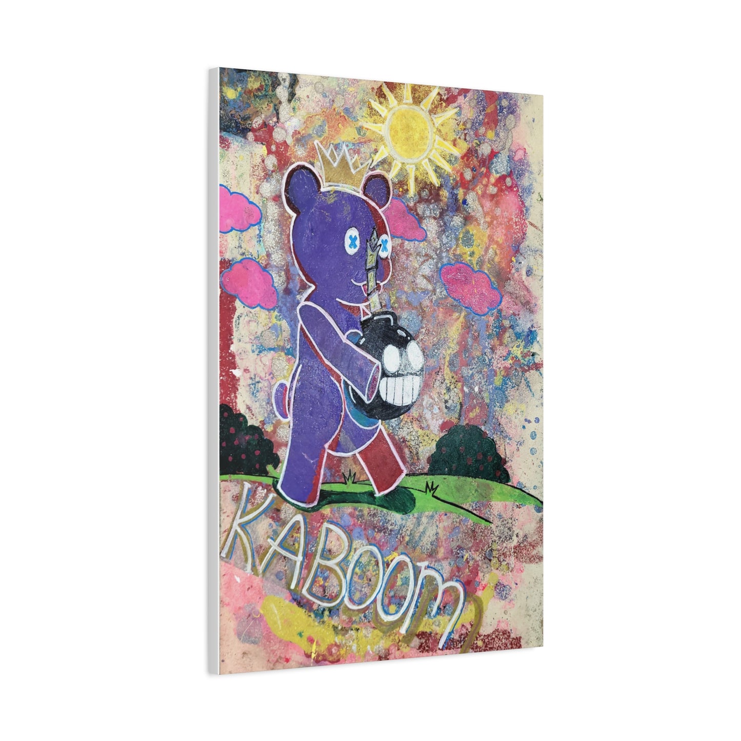 Canvas Print - Teddy Bear Picnic Pop Surrealism Artwork