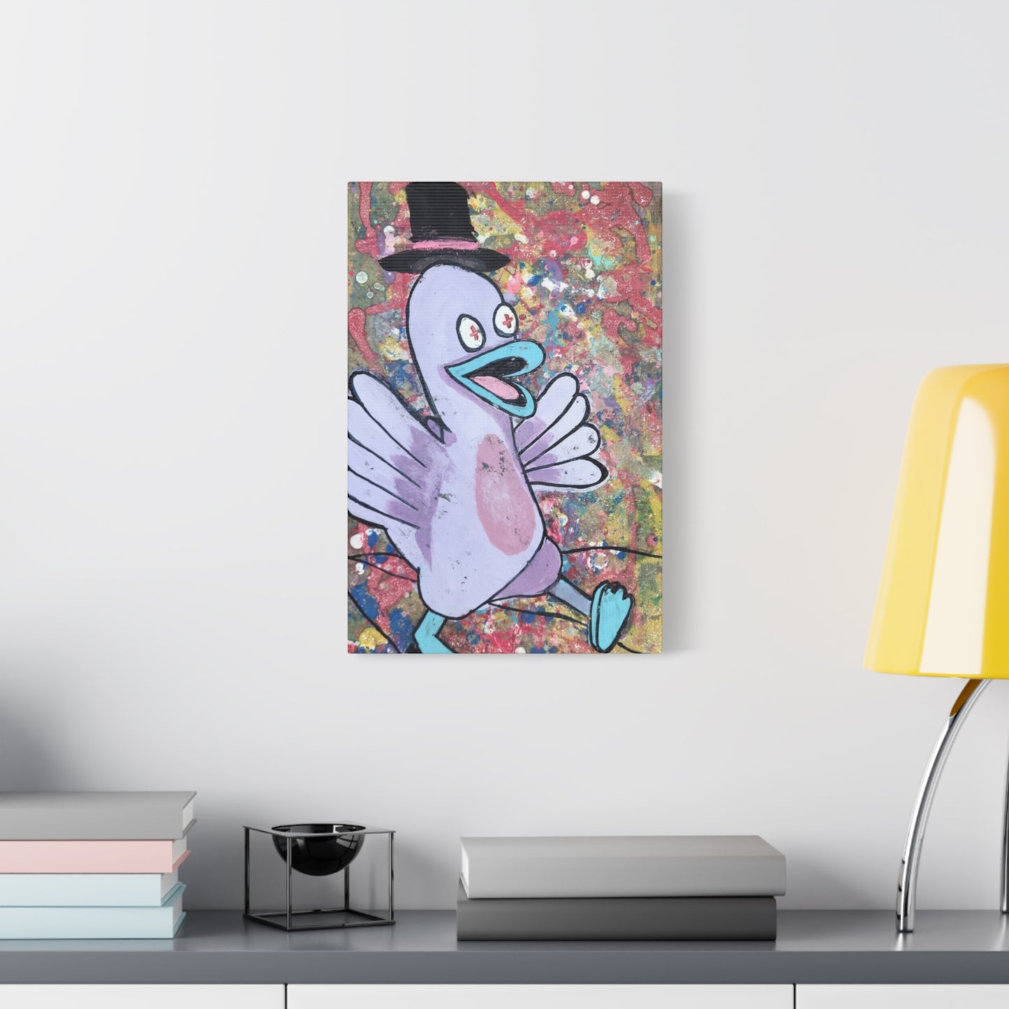 Canvas Print - Sir Quackers on Parade Original Artwork Print