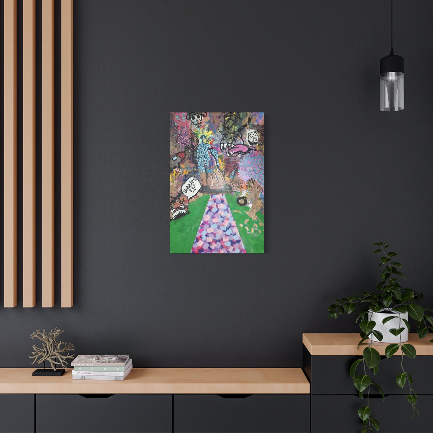 Canvas Print - Lost Paradise 2.0 Ver 1 Surreal Street Art