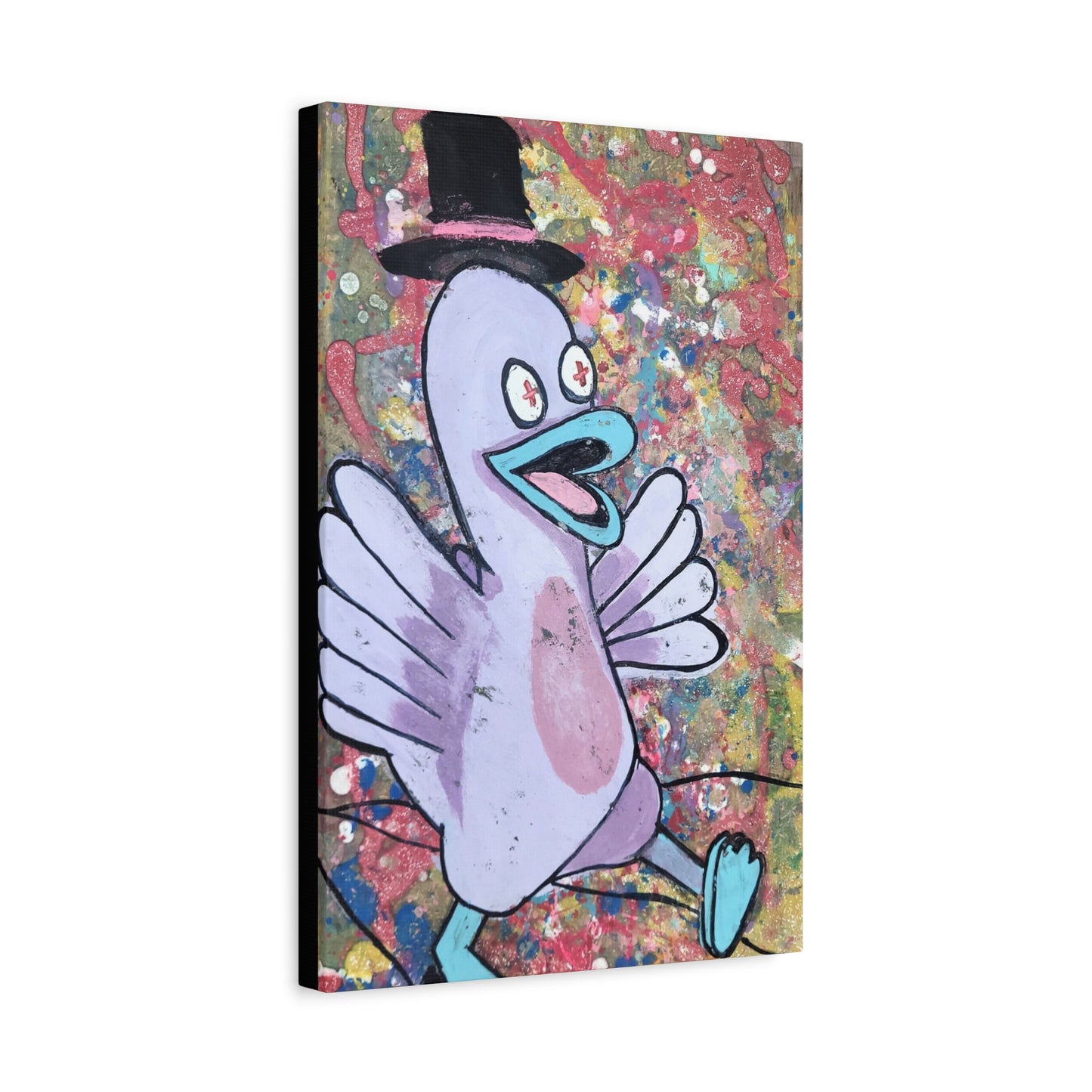 Canvas Print - Sir Quackers on Parade Original Artwork Print