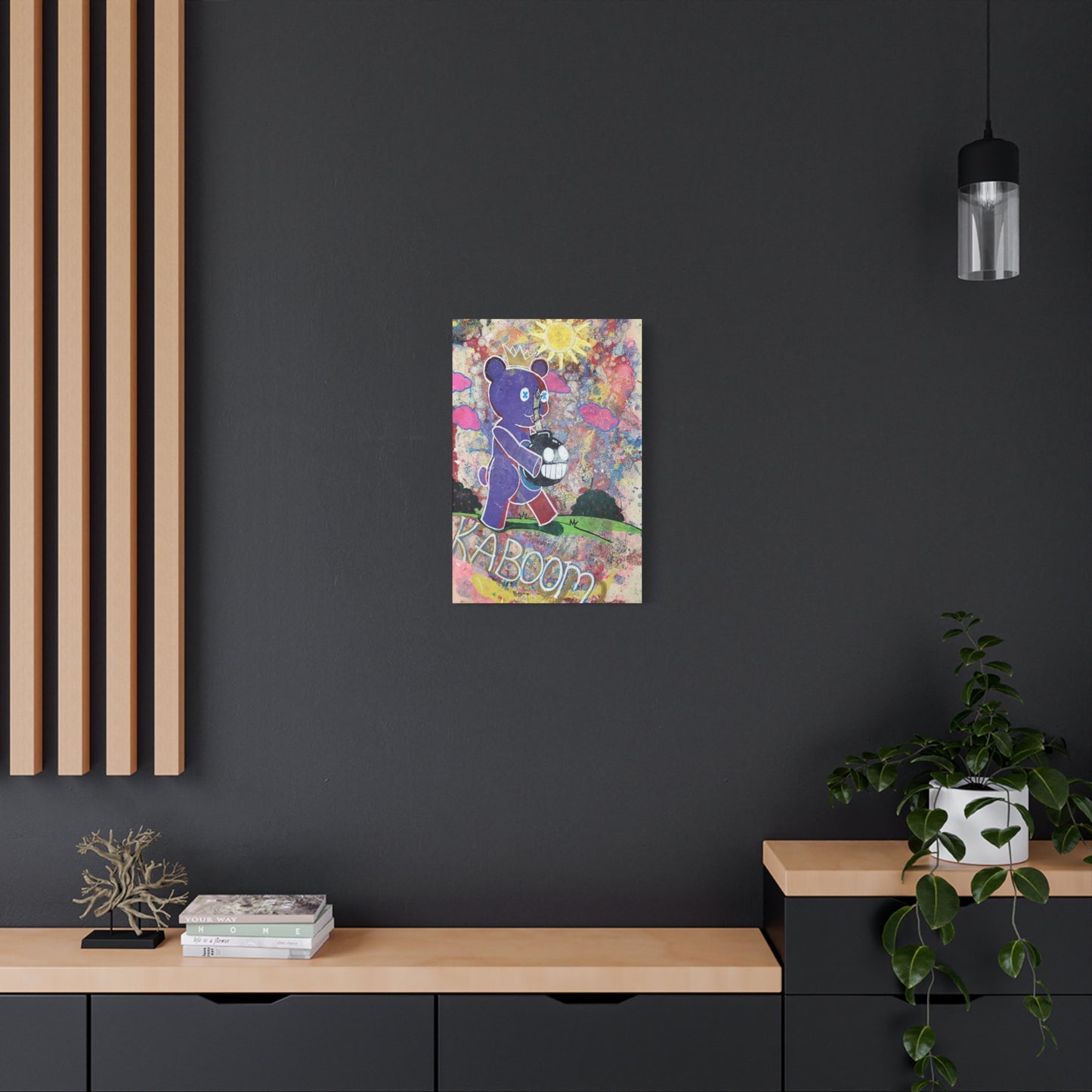Canvas Print - Teddy Bear Picnic Pop Surrealism Artwork