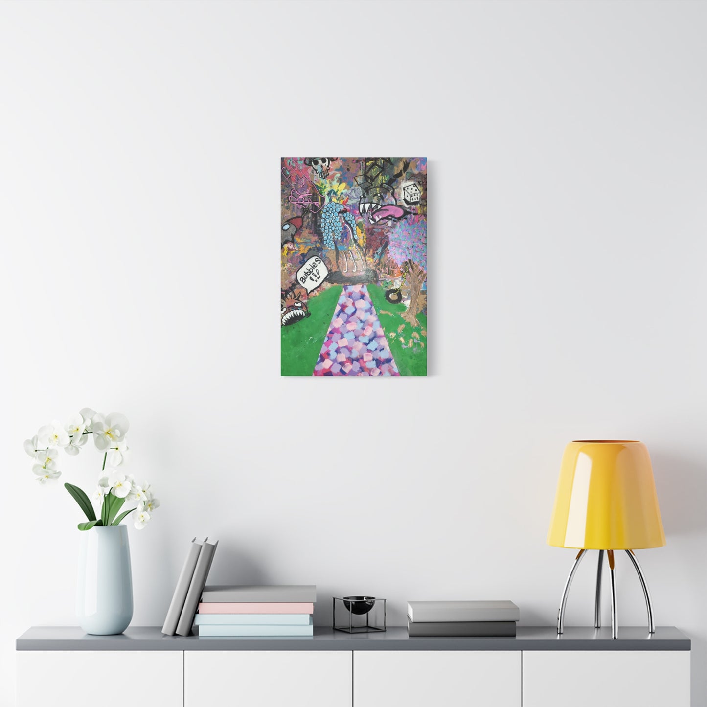 Canvas Print - Lost Paradise 2.0 Ver 1 Surreal Street Art