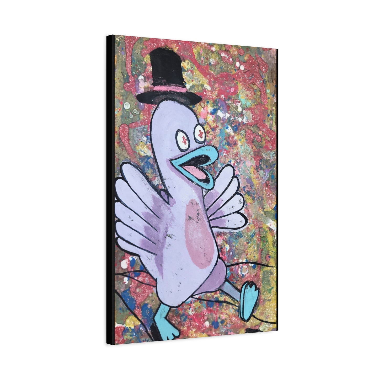 Canvas Print - Sir Quackers on Parade Original Artwork Print