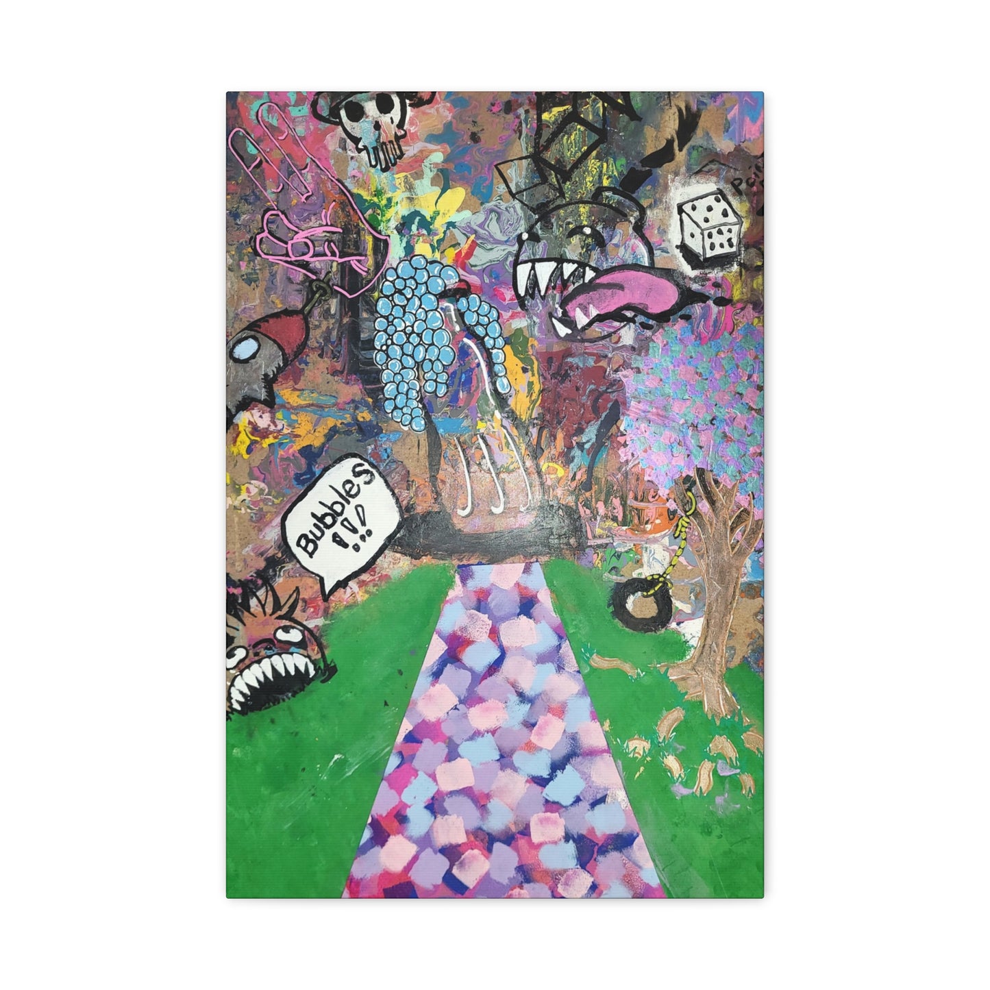 Canvas Print - Lost Paradise 2.0 Ver 1 Surreal Street Art