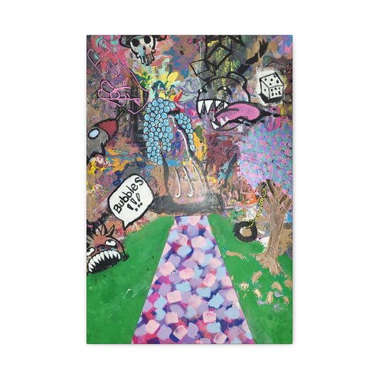 Canvas Print - Lost Paradise 2.0 Ver 1 Surreal Street Art