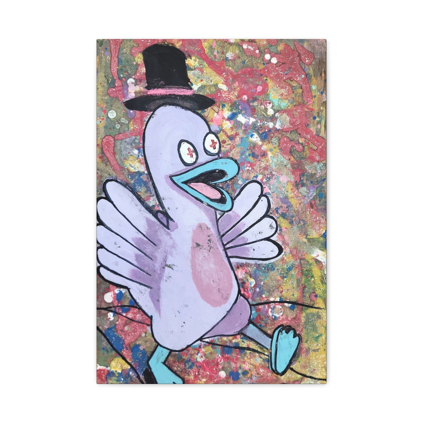 Canvas Print - Sir Quackers on Parade Original Artwork Print