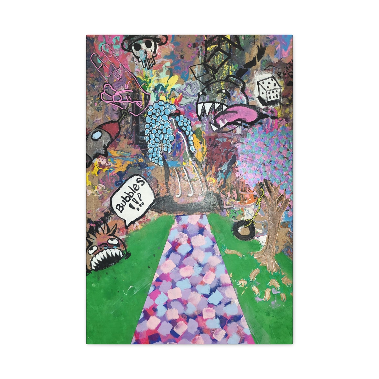 Canvas Print - Lost Paradise 2.0 Ver 1 Surreal Street Art