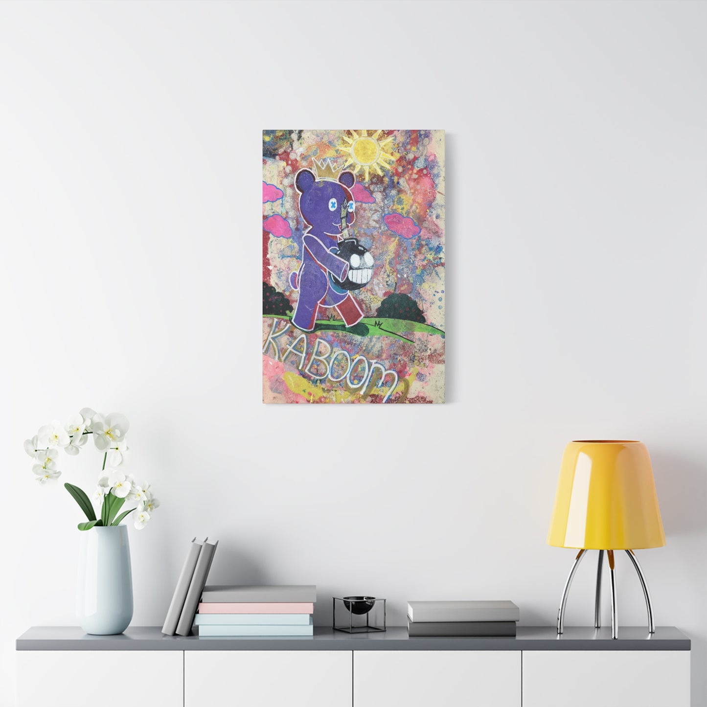 Canvas Print - Teddy Bear Picnic Pop Surrealism Artwork