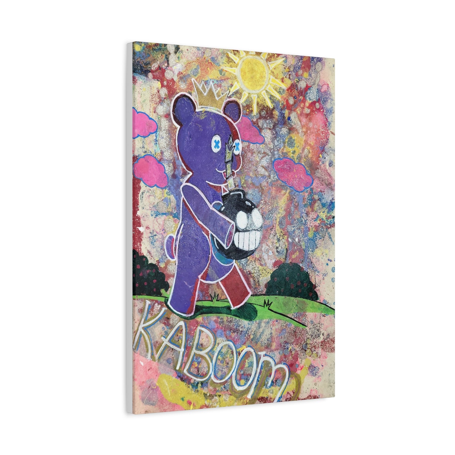 Canvas Print - Teddy Bear Picnic Pop Surrealism Artwork