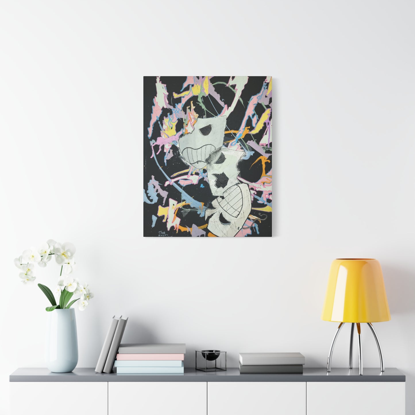 Canvas Print - The Masks No Longer Work Surreal Art