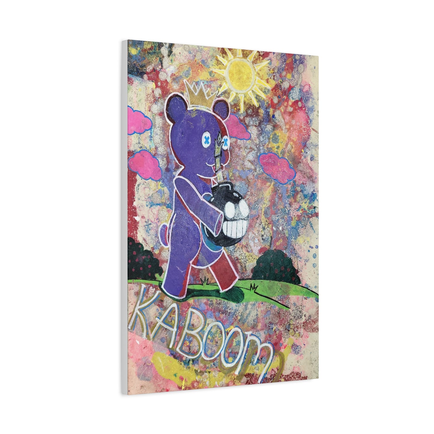 Canvas Print - Teddy Bear Picnic Pop Surrealism Artwork