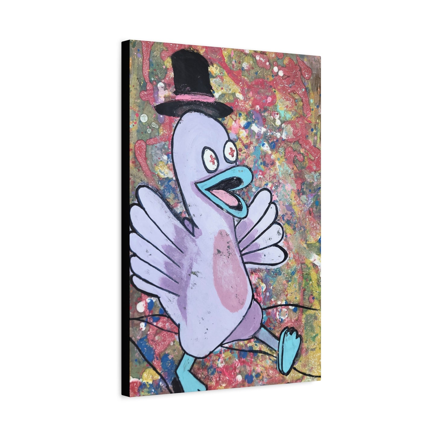 Canvas Print - Sir Quackers on Parade Original Artwork Print