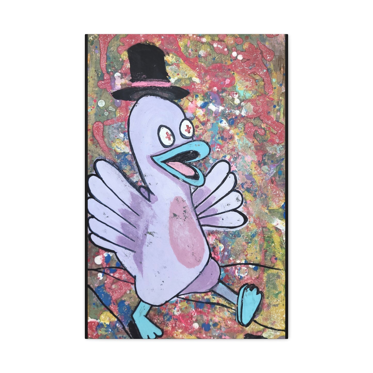 Canvas Print - Sir Quackers on Parade Original Artwork Print