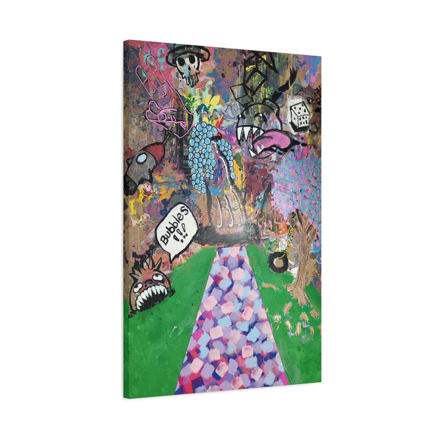 Canvas Print - Lost Paradise 2.0 Ver 1 Surreal Street Art